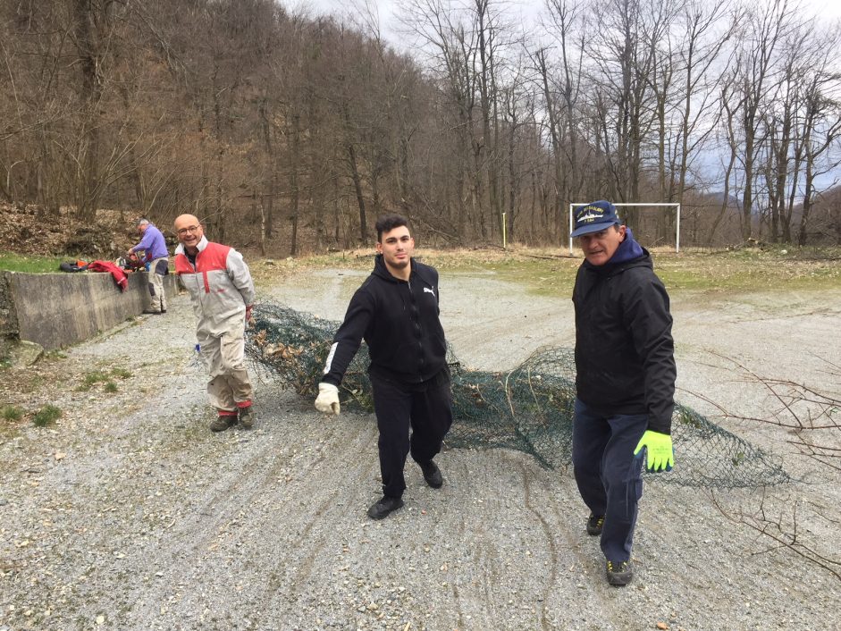 Lavori a Monteleco