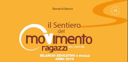 Bilancio educativo e sociale 2019 de Il Sentiero del Movimento Ragazzi ”.